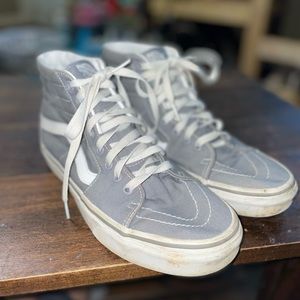 Grey High Too Vans